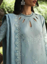 Qlinekari By Qalamkar Embroidered Linen 3 Piece Unstitched Suit QLM24QL LM-08 NEALA